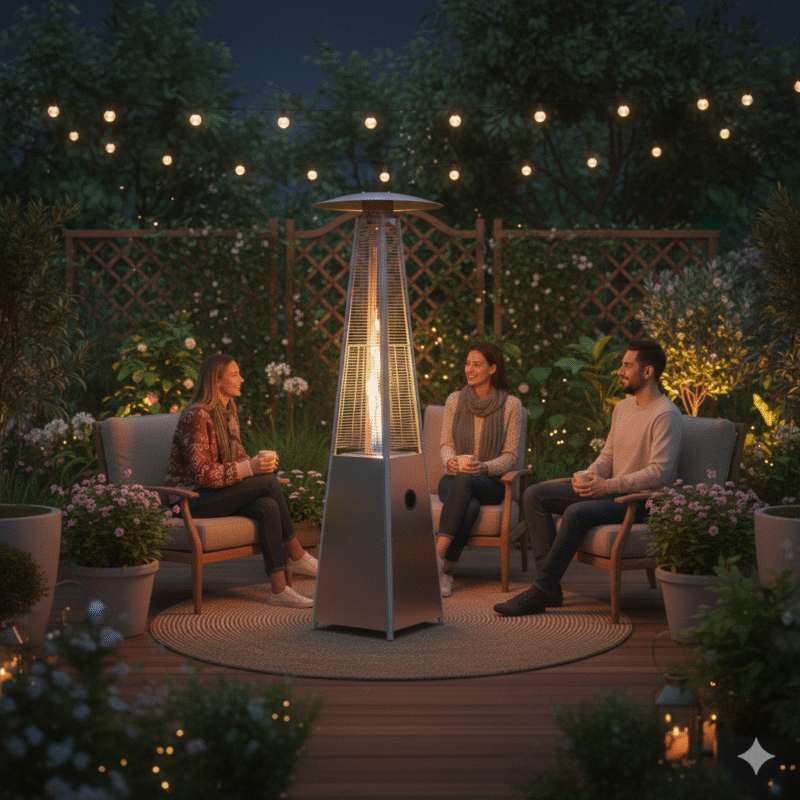 teras kis bahcesi sobasi somine